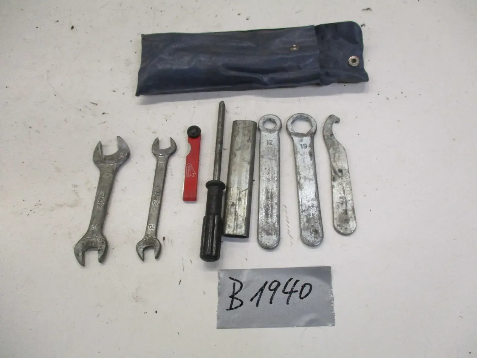 Werkzeug Bordwerkzeug B1940 BMW R25_26_27_45_50_65_75_100 Spezialschlüssel tools - Bild 1