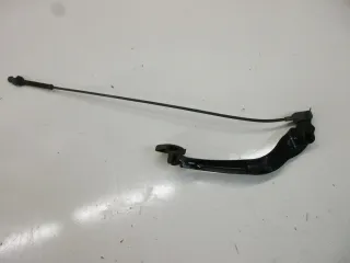 1. Kawasaki KLR 250 D KL Bremspedal mit Bremsgestänge Bremshebel brake pedal - Bild 1