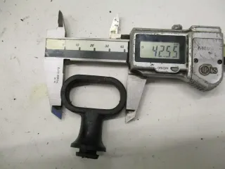 Bremsschlauchführung vorne 1. Suzuki RG 80 Gamma NC11A Fender Führung Tachowelle - Bild 2
