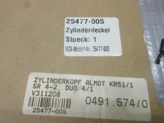 T160. Simson Schwalbe 50 Zylinderkopf Motor Motorblock KR51/1, SR4-2, Duo 4/1 - Bild 6