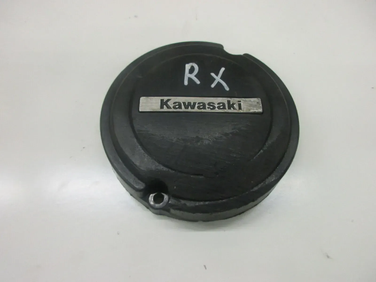 10. Kawasaki GPZ 600 R ZX600A Motordeckel rechts Zündungsdeckel Motor Deckel - Bild 1