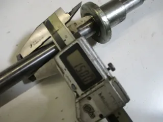 2. Suzuki GS 550 E Bj.78 Steckachse 15 mm Achse vorne axle front - Bild 2
