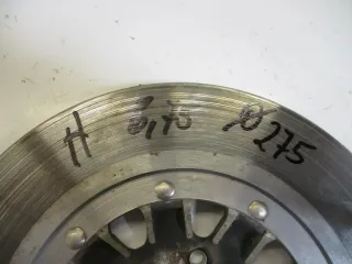 2. Suzuki GS 550 E Bj.78 Bremsscheibe hinten 6,75 mm brake disc rear - Bild 2