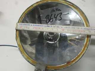 B643 Hella Scheinwerfer Gehäuse Lampenschale Reflektor Oldtimer K21088 BMW - Bild 5
