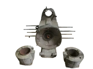 Motor 181755 Gehäuse BM55 Dnepr Kurbelwelle Zylinder Motorblock Lagerauflösung - Bild 1