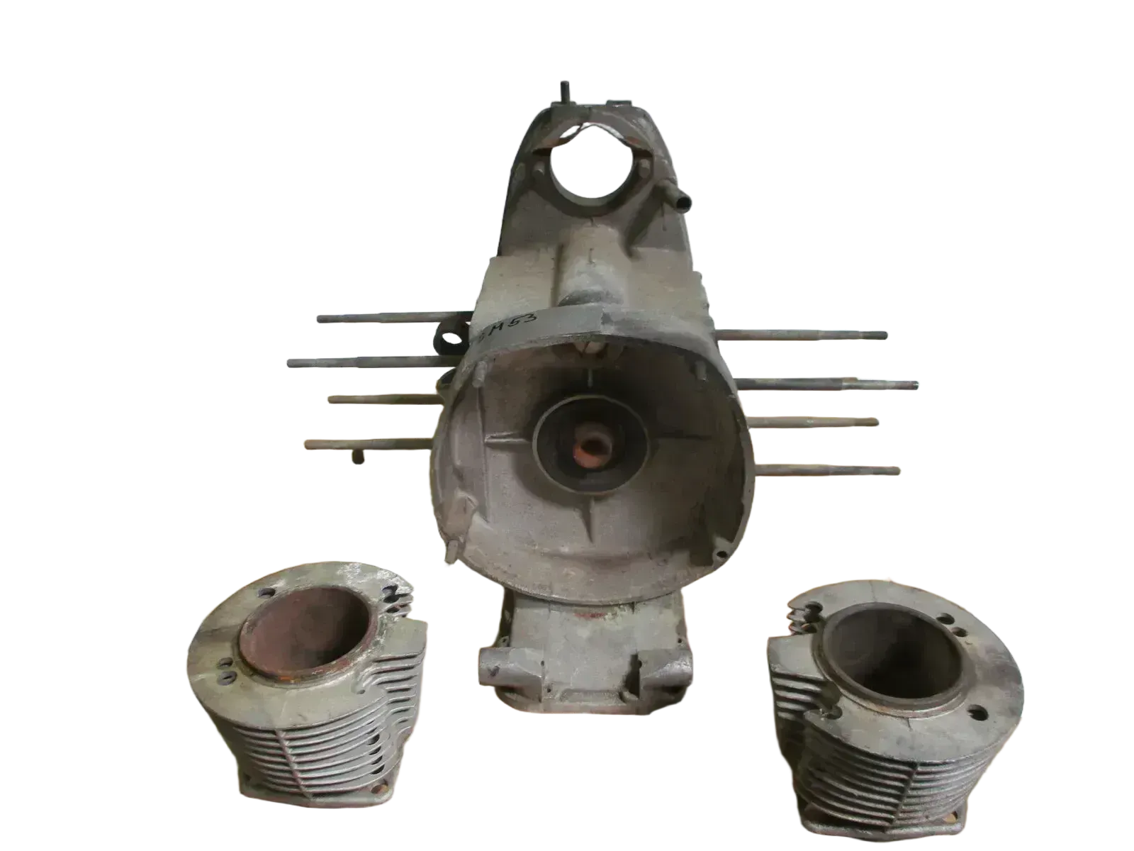 Motor 181755 Gehäuse BM55 Dnepr Kurbelwelle Zylinder Motorblock Lagerauflösung - Bild 1