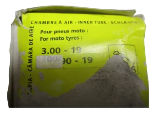 B812 Michelin airstop Schlauch 19ME 3.00-19 90/90-19 Zoll Reifen - Bild 2