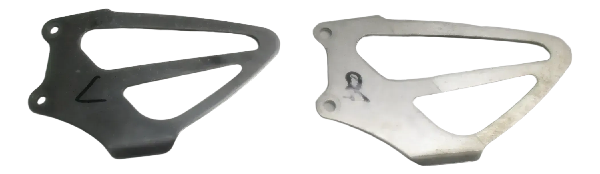 3. Honda CBR 600 F PC35 99-02 Fersenschutz Fußraste vorne rechts links - Bild 1