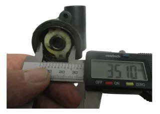 T404 Yamaha_Piaggio_Suzuki Tachoantrieb Tachoschnecke 12 mm Achse - Bild 5