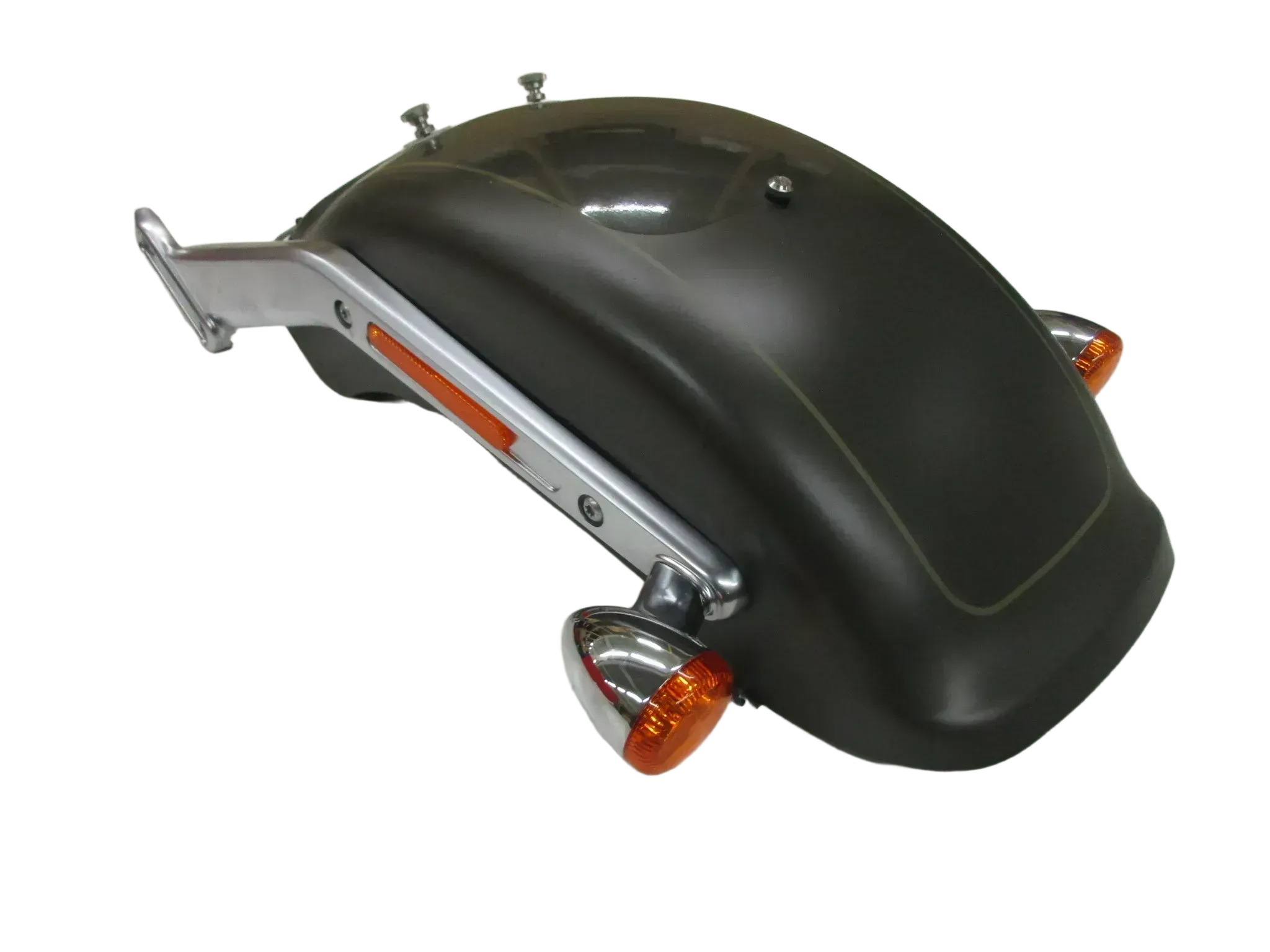 J478 Harley Davidson Fat Boy FLFBS Fender Verkleidung hinten Fenderstruts - Bild 1