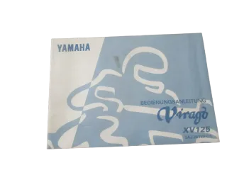 Yamaha XV 125 Virago Bedienungsanleitung Handbuch Bordbuch Reparatur - Bild 1