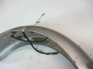 Cagiva Aletta Electra 125 Verkleidung Fender Schutzblech hinten Kotflügel silber - Bild 7