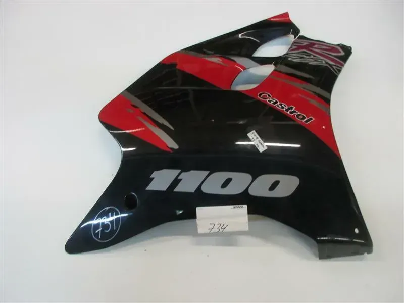 734. Suzuki GSX-R 1100 W Verkleidung vorne rechts Seitenverkleidung 94471-46E0 - Bild 1