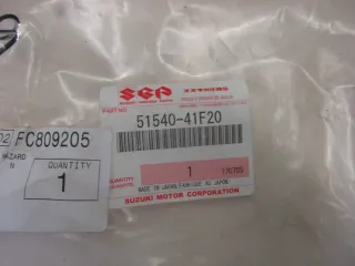 E99. Suzuki VL 800 Gabelkappe Gabel links Standrohr 51540-41F20 Gleitrohr - Bild 5