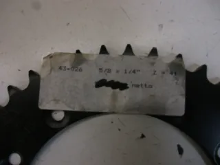 H3. Honda XL 250 S Kettenrad Ritzel 41 Zähne Motor Antrieb 5/8 * 1/4" sprocket - Bild 5