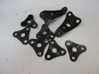 SUZUKI GSX 550 ES Bj 1984 HALTER SET MONTAGESET MOTORHALTER RAHMEN BEFESTIGUNG - Bild 1