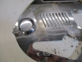 3. Honda GL 1100 SC02 Goldwing Verkleidung Seite rechts Seitendeckel Chromverkleidung - Bild 2