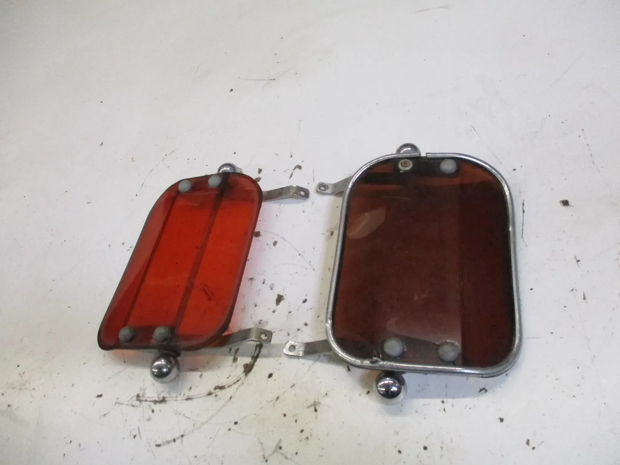 3. Honda GL 1100 SC02 Goldwing Windabweiser Windschild links rechts Windschutz - Bild 1