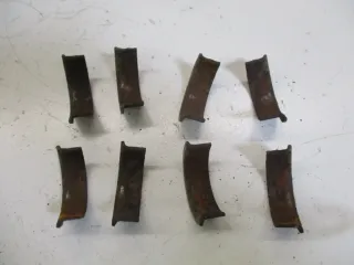 3. Kawasaki ZR-7 S ZR750F Auspuffmonde Halbmonde Auspuff Dichtung Krümmer gasket - Bild 2