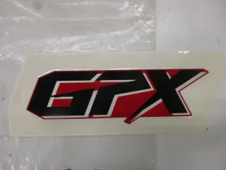 A1728 Kawasaki GPX 750 R Aufkleber Verkleidung Emblem 56050-1289 Dekor Original - Bild 2