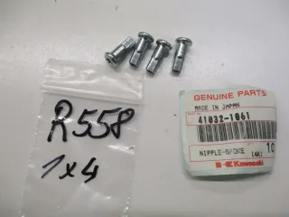 R558 Kawasaki KX_KDX 125_200_500 Speichennippel 41032-1061 Felge - Bild 1