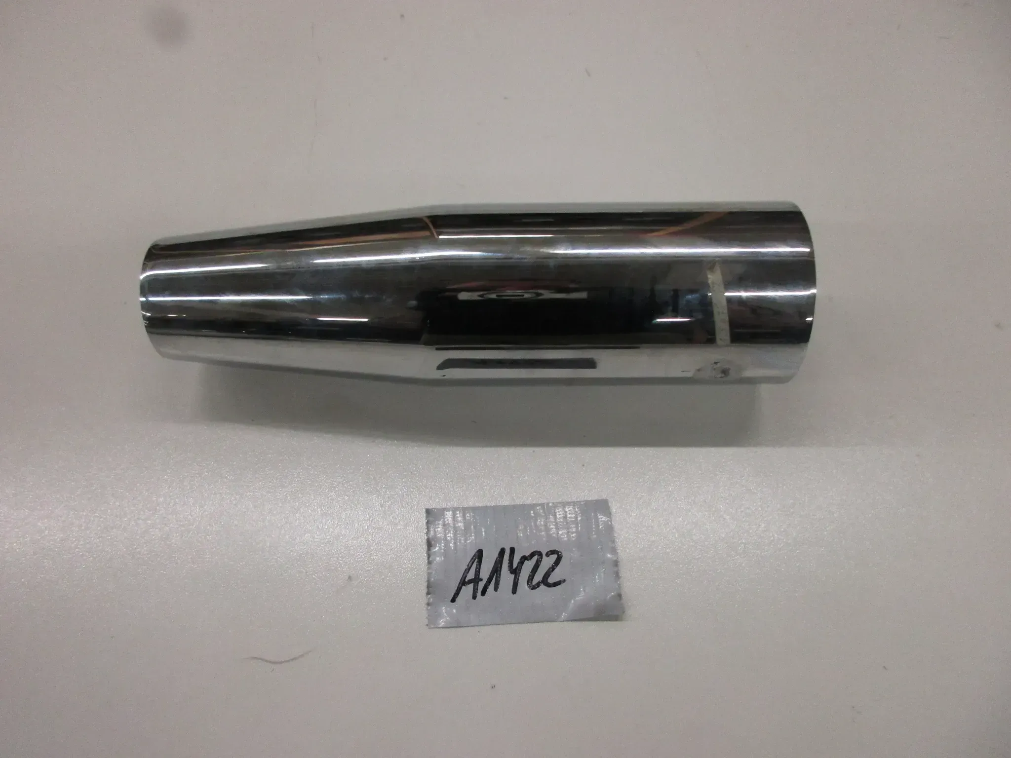 A1422 Yamaha XV 535_750_1100 Auspuff Tapered Endkappe Endtopf Zubehör - Bild 1