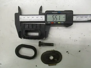 1. Yamaha TDR 125 5AN Bj97 Vibrationsdämpfer Tankgummi Halter - Bild 2
