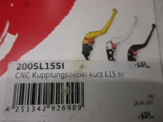 A1293 CNC Kupplungshebel verstellbar Armatur CNC 200SL155I Lenker - Bild 5