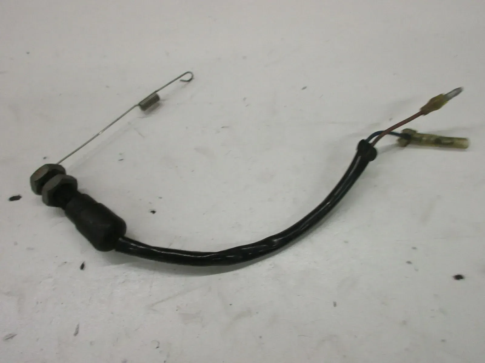 O. Kawasaki Z 550 LTD KZ550B Bremslichtschalter mit Feder hinten Schalter switch - Bild 1
