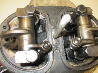 Zylinderkopf mit Kipphebel B1824 BMW R26 Zylinder und Deckel Motor cylinder head - Bild 13