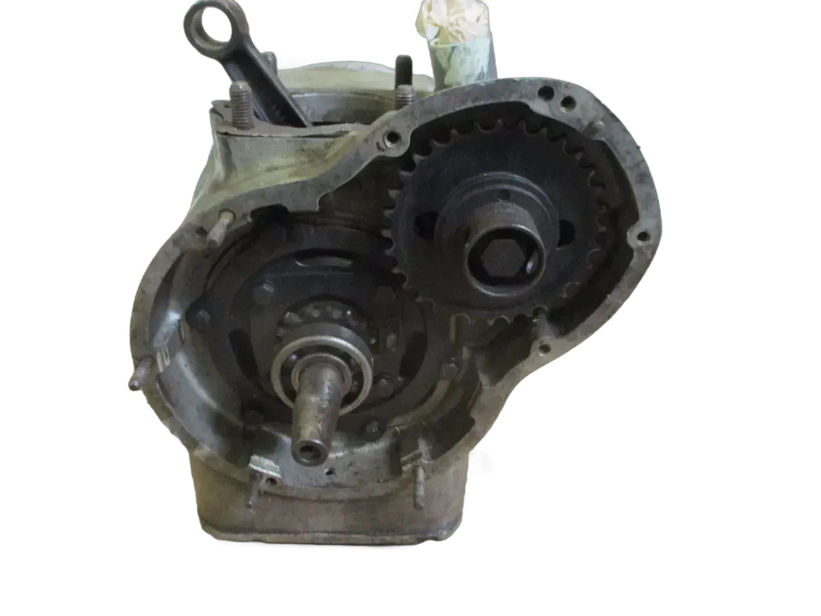 Motor 298134 Motorblock BM32 BMW R 25/3 Zahnräder Schwungscheibe Kurbelwelle - Bild 1