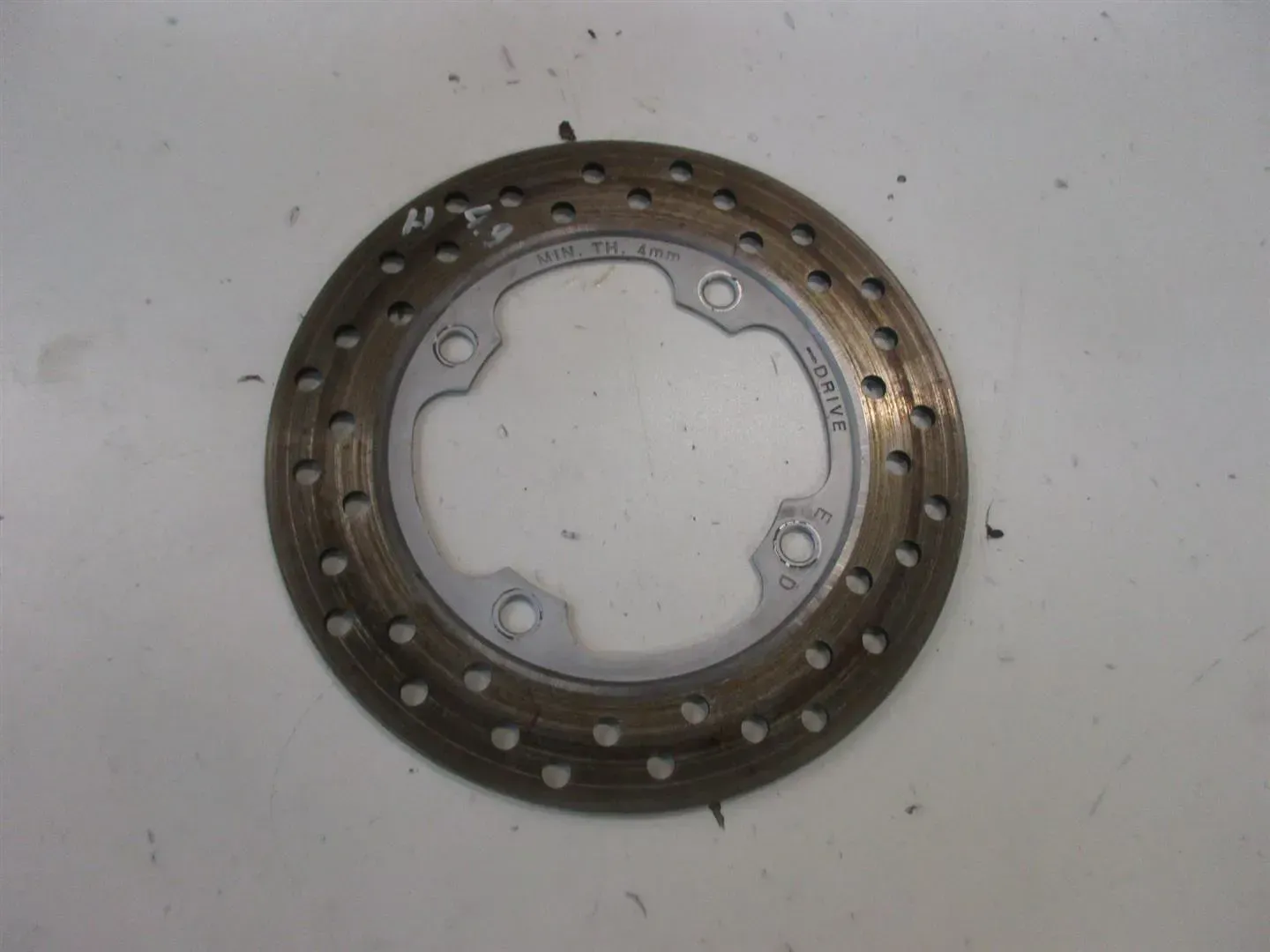 1. HONDA CBR 600 F PC35 SPORT BREMSSCHEIBE HINTEN 4,90 mm SCHEIBENBREMSE BRAKE - Bild 1