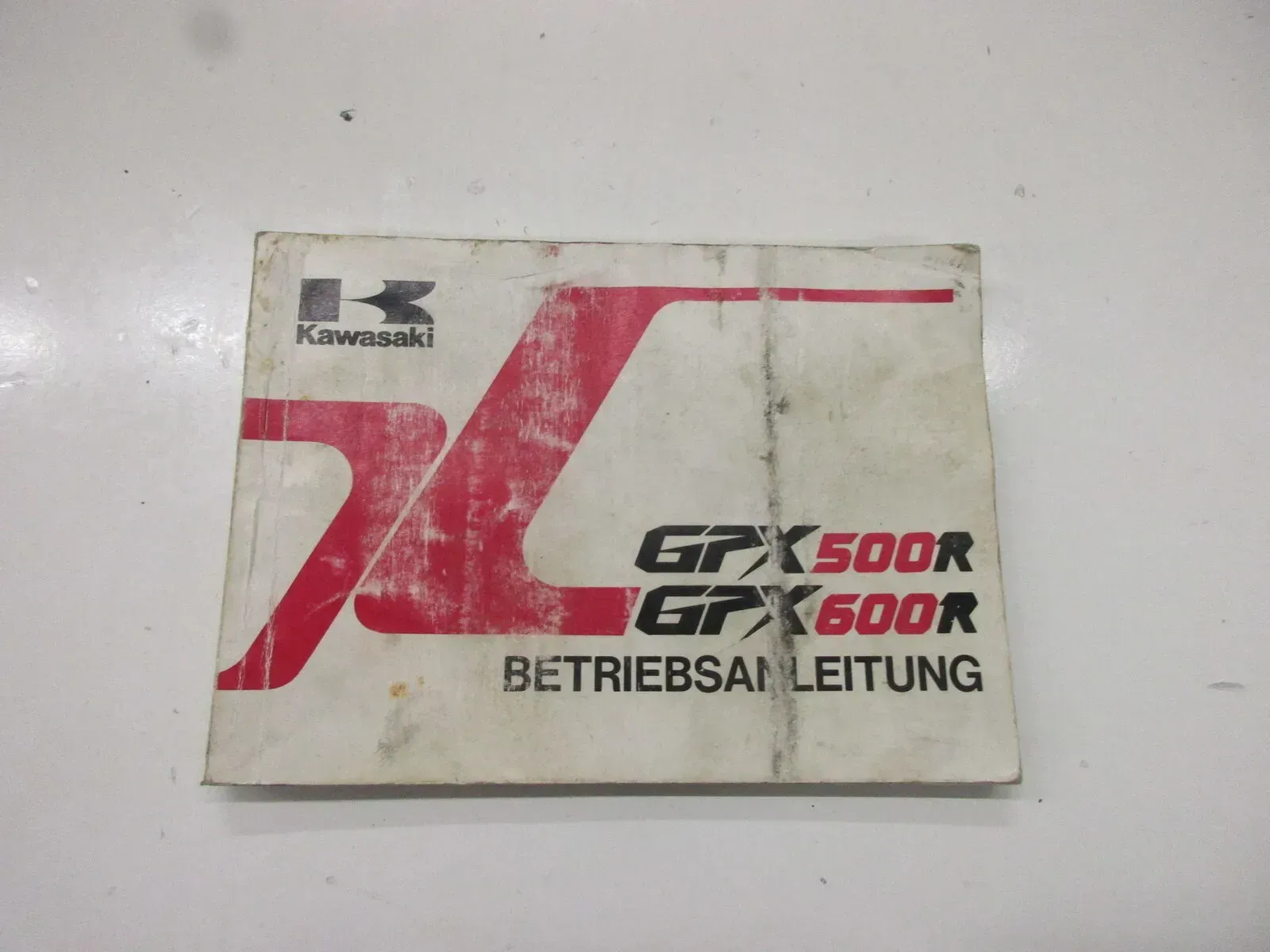 Handbuch Betriebsanleitung Anleitung 99923-1180-01 Kawasaki GPX 500 R GPX 600 R - Bild 1