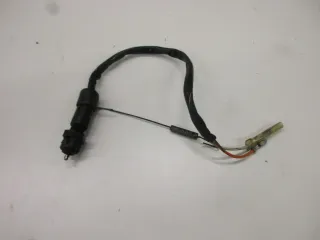 1. Suzuki GS 550 M Katana Bremslichtschalter hinten mit Feder Stoplichtschalter - Bild 2