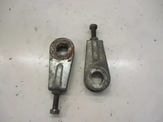 1. Kawasaki EN 500 EN500A Riemenspanner Riemenspannersatz rechts links Kettenspa - Bild 1
