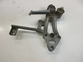 1. Kawasaki GPX 750 R ZX 750 F Fußrastenhalter mit Fußraste hinten links Sozius - Bild 3