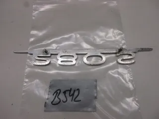 B542 Schriftzug Emblem Typschild Typenzeichen Mercedes 280S Blende W108 - Bild 3