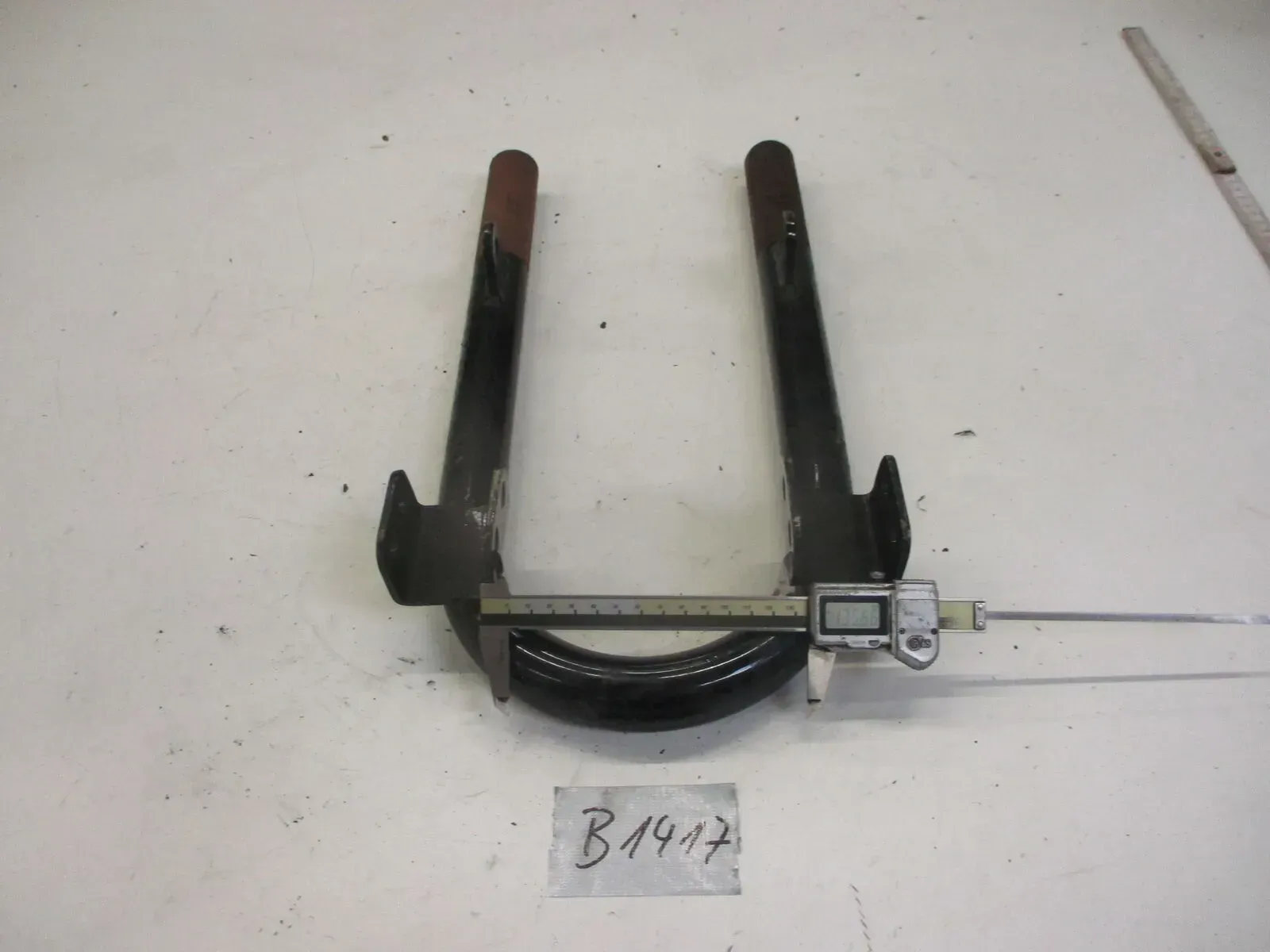 Gabel Schwinge vorne B1417 EML BMW R 100 RS K 100 LT Umbau Seitenwagen Beiboot - Bild 1