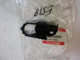 E518. Suzuki DR 350_600 Fußraste vorne links 43560-14D10 Fussraste Fahrerraste - Bild 2