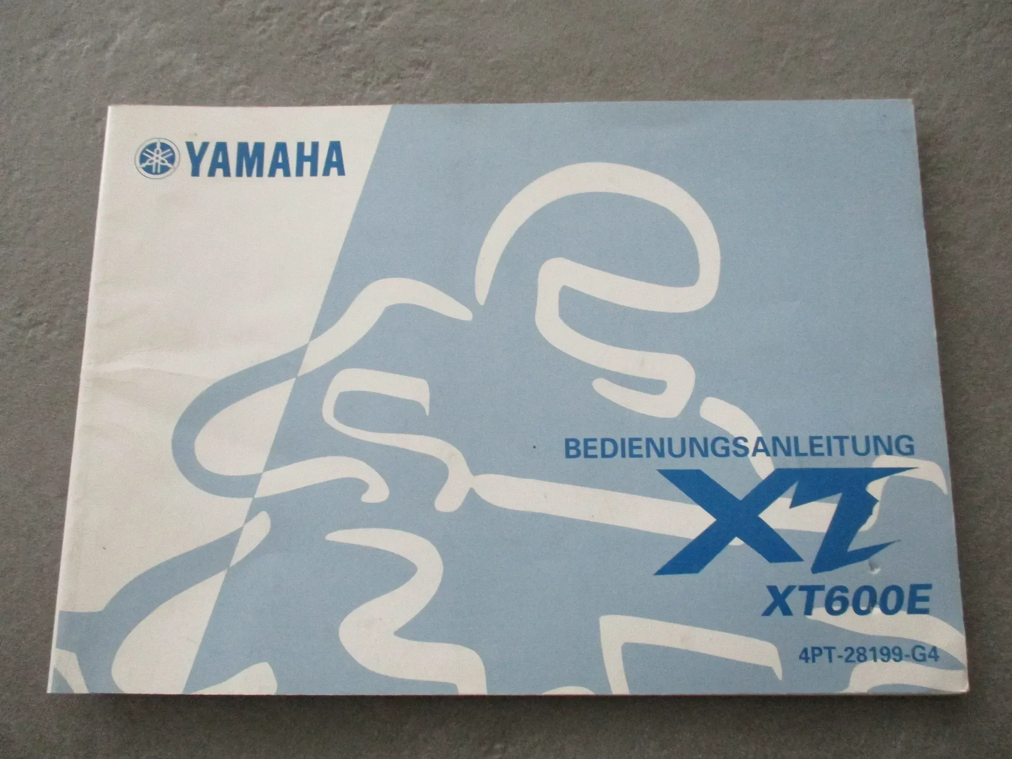 Yamaha XT 600 E ET 4PT-28199-G4 Bedienungsanleitung Bordbuch Fahrer-Handbuch - Bild 1
