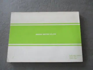 Suzuki GS RM 250 Owner´s manual Fahrerhandbuch Handbuch Bordbuch - Bild 3