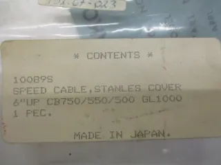 A1946 Honda CB 500_550_750 Tachowelle Stahlflex 10089S cable - Bild 2