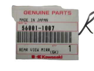 R802 Kawasaki LTD 450 EN 450 A Rückspiegel 56001-1007 links Original - Bild 5