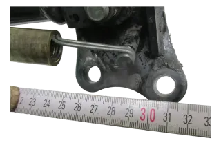3. Honda CBR 600 F PC35 99-02 Seitenständer mit Feder Bolzen Halter - Bild 3