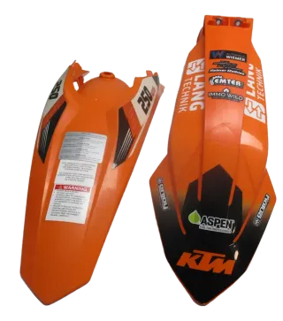 Q511 KTM SX-F 250_450 Verkleidung Fender vorne hinten Kotflügel - Bild 1