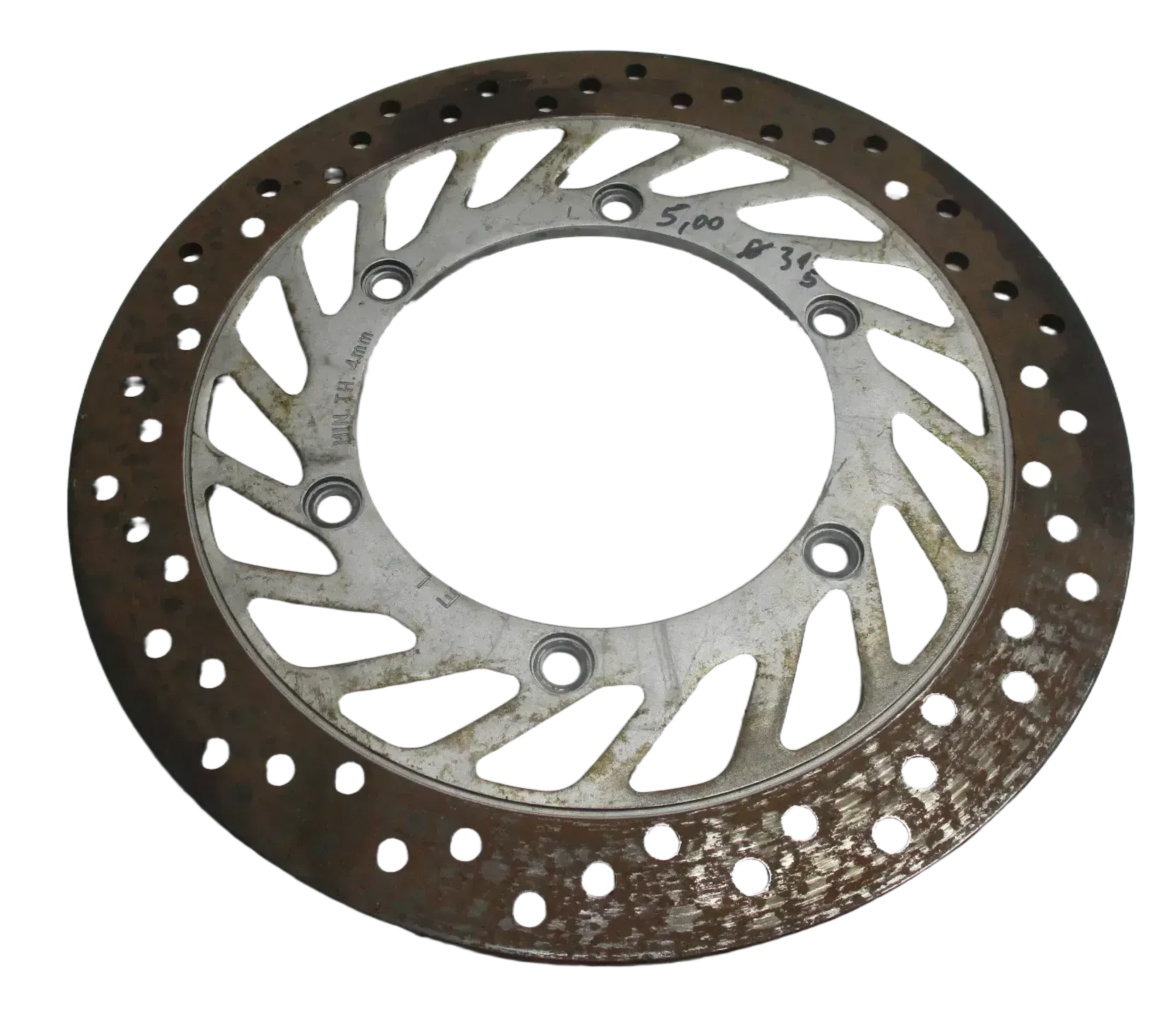 Bremsscheibe 5 x 315 mm X535 Honda CB_CBX_CBR_VF vorne links brake disc front - Bild 1