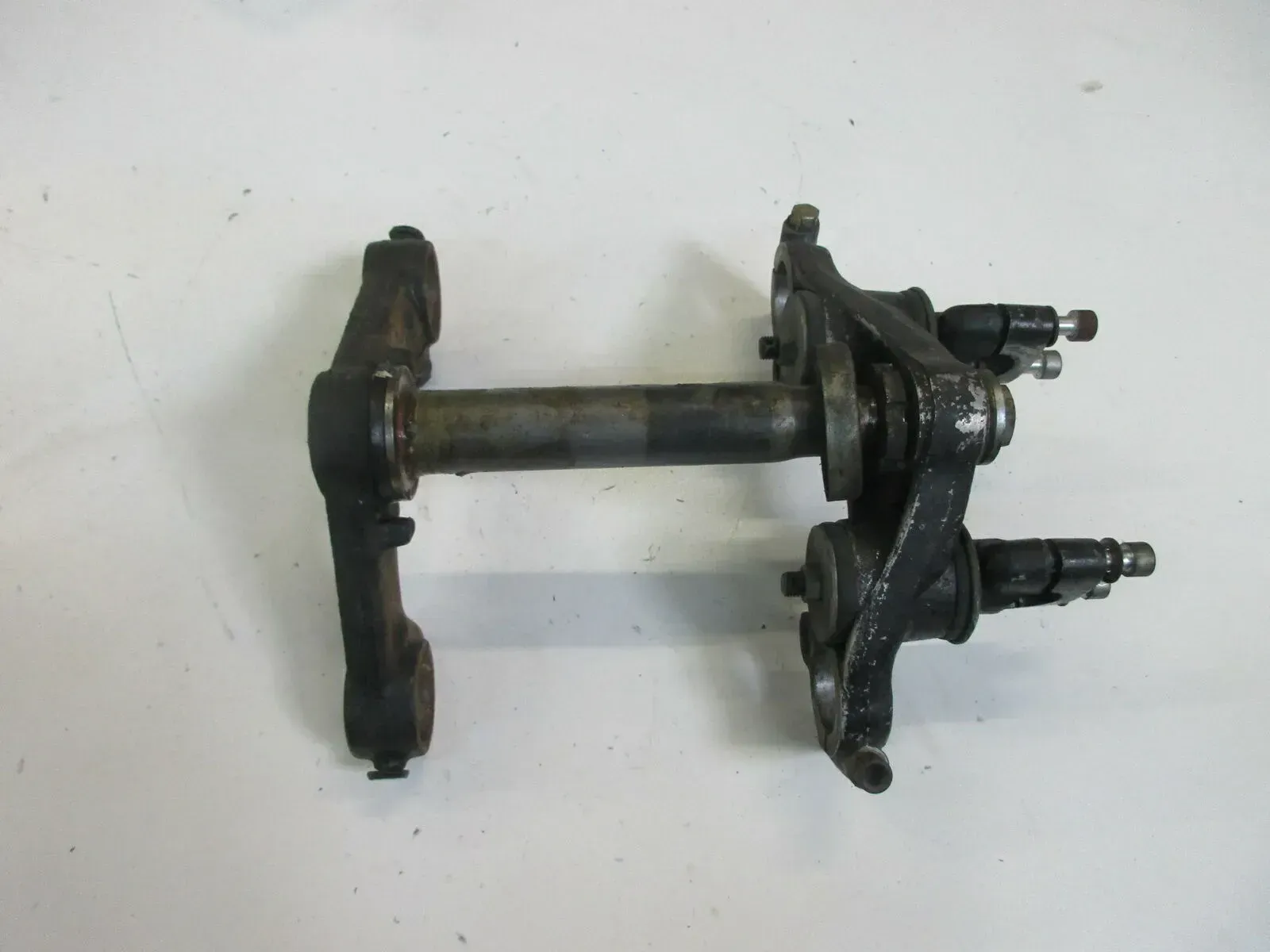 Yamaha XS 360 1U4 Gabelbrücke oben unten Gabeljoch Gabel Lenker Fork - Bild 1