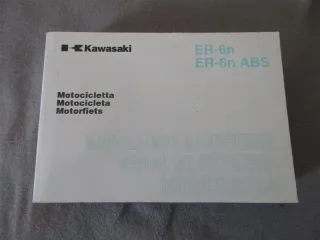 Kawasaki ER-6n ER6 ABS Handbuch Bedienungsanleitung 99976-1427 Betriebsanleitung - Bild 1