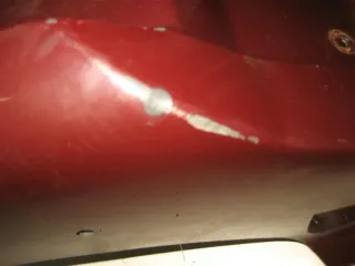 1. GILERA EAGLET 50 TYP503 VERKLEIDUNG SITZBANK HECK HINTEN SITZBANKVERKLEIDUNG - Bild 2