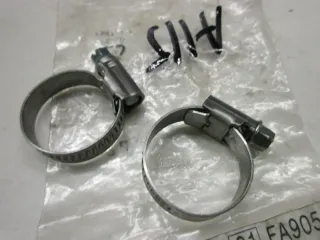 A125. Suzuki RMX 50 AY 50 Schlauchschelle Kühlerschlauch Rohrschelle D8391-12164 - Bild 2
